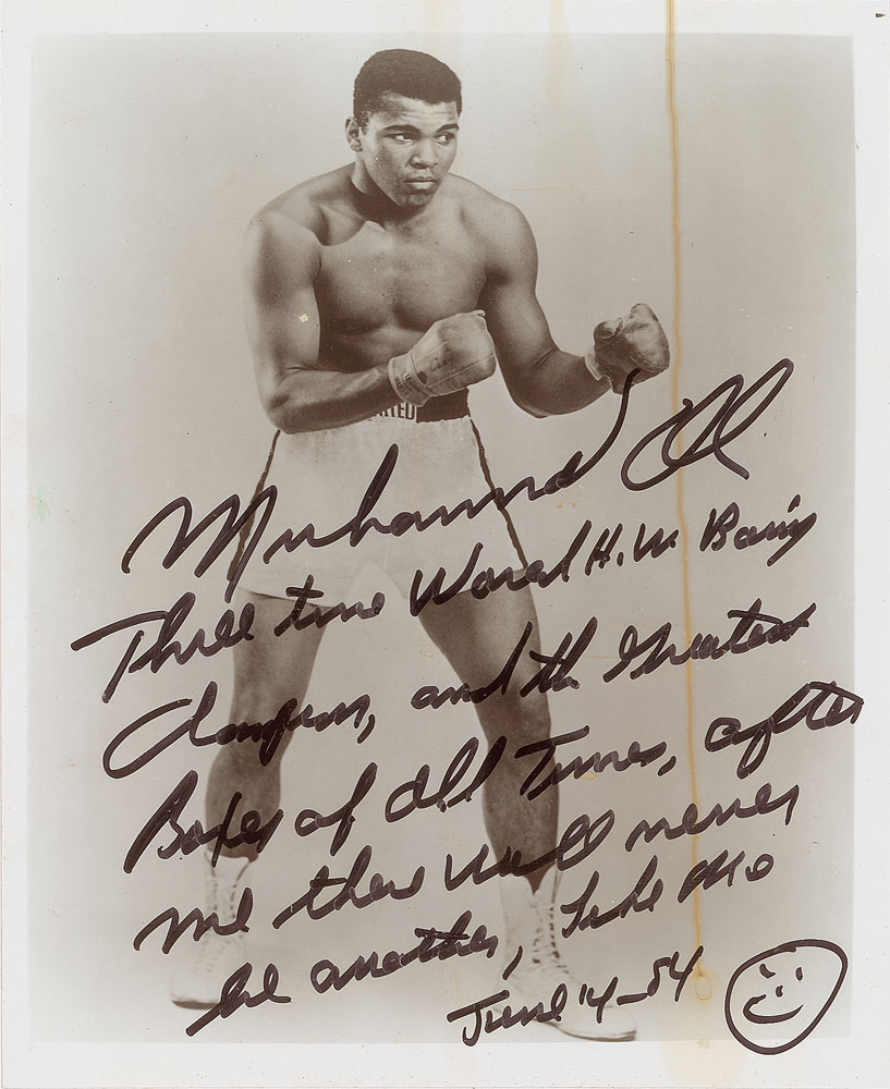 Lot #816 Muhammad Ali