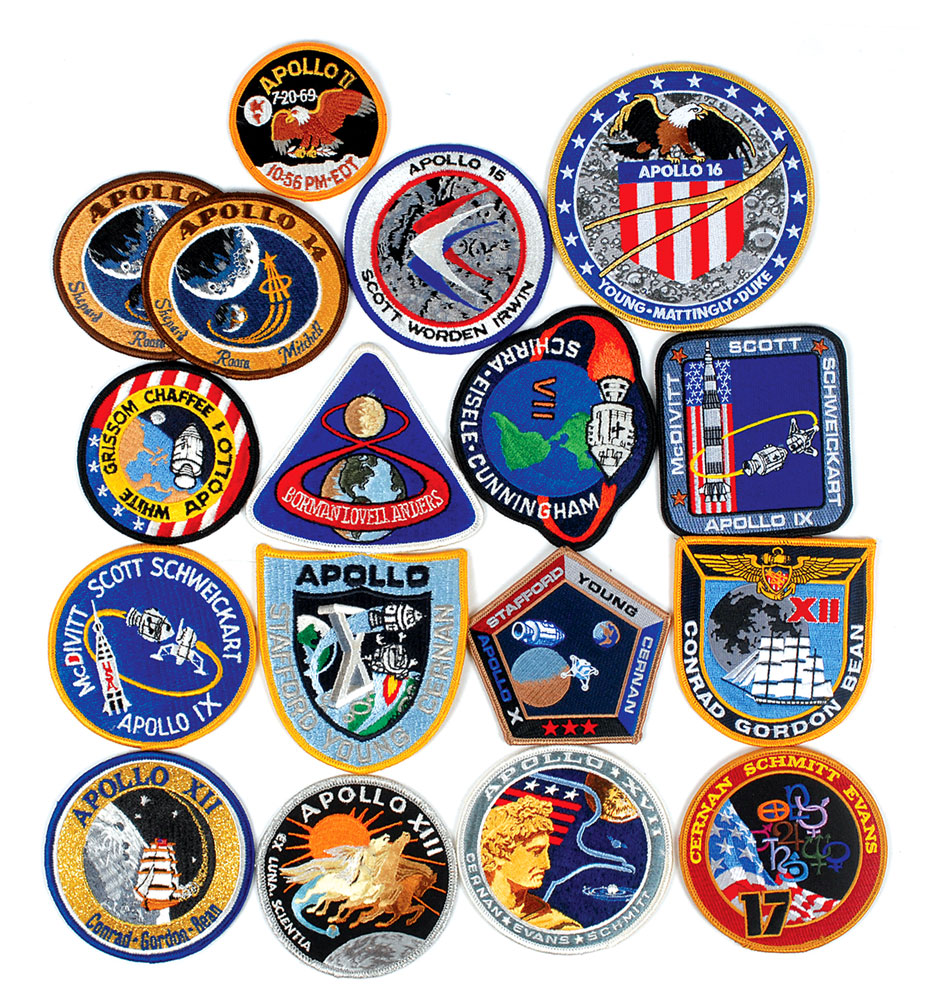 Lot #514 NASA Patches, Pins, and More