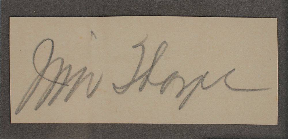 Lot #3012 Jim Thorpe Signature
