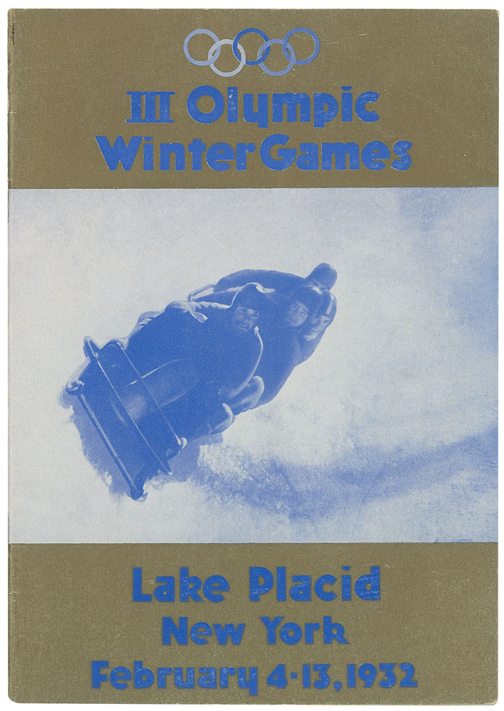 Lot #3022 Lake Placid 1932 Winter Olympics Set of Five Programs - Image 5