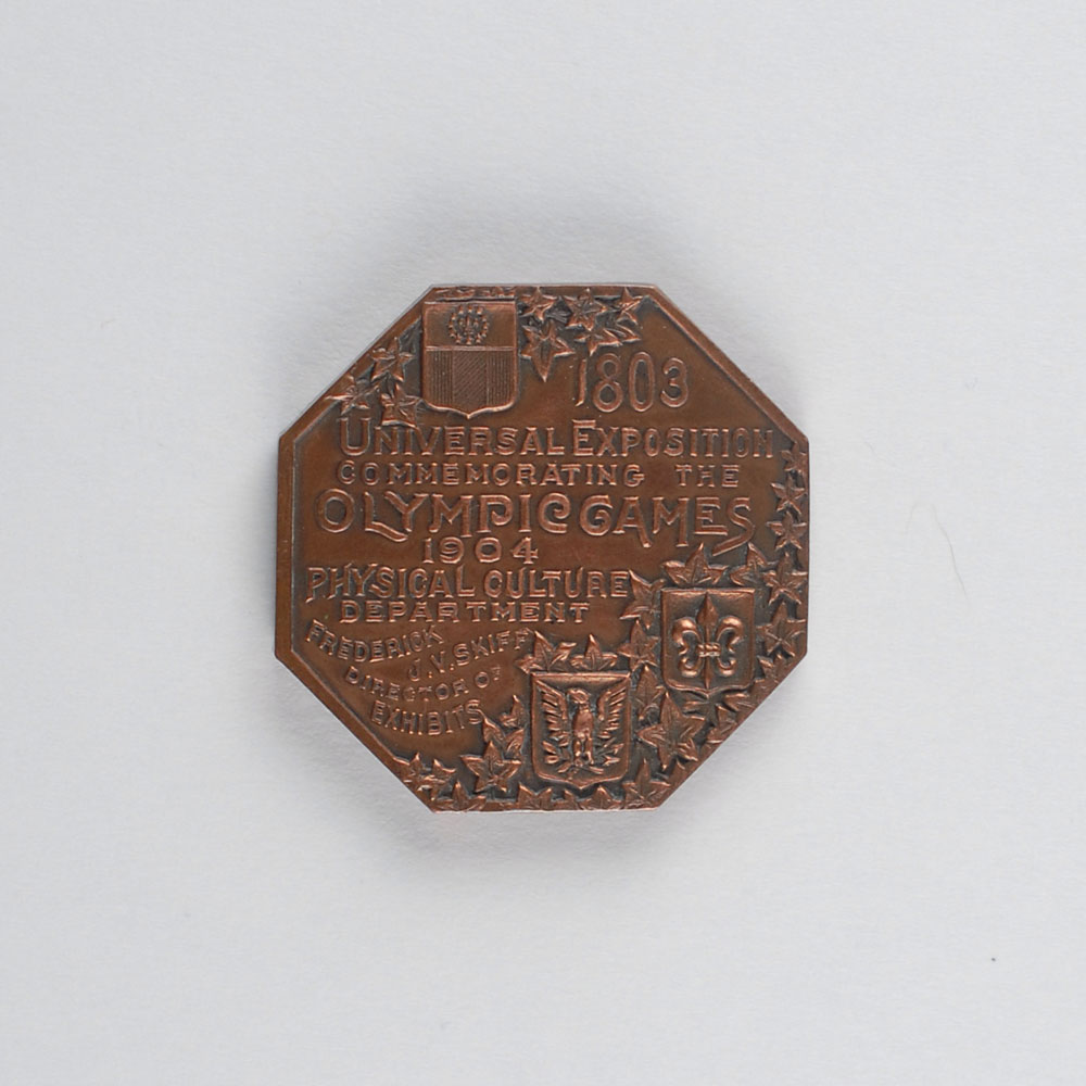 Lot #3005 St. Louis 1904 Summer Olympics Participation Medal - Image 2