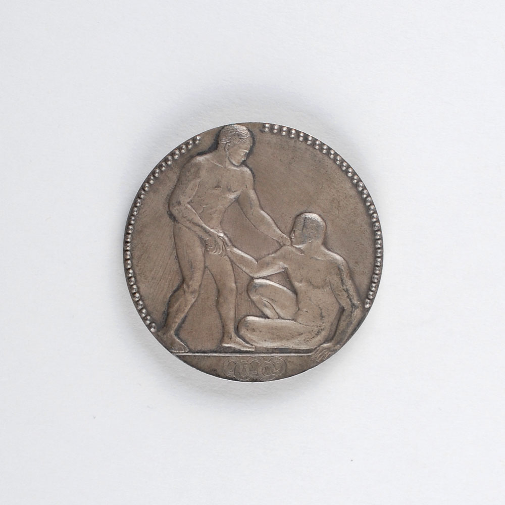 Lot #3016 Paris 1924 Summer Olympics Silver Winner’s Medal - Image 2