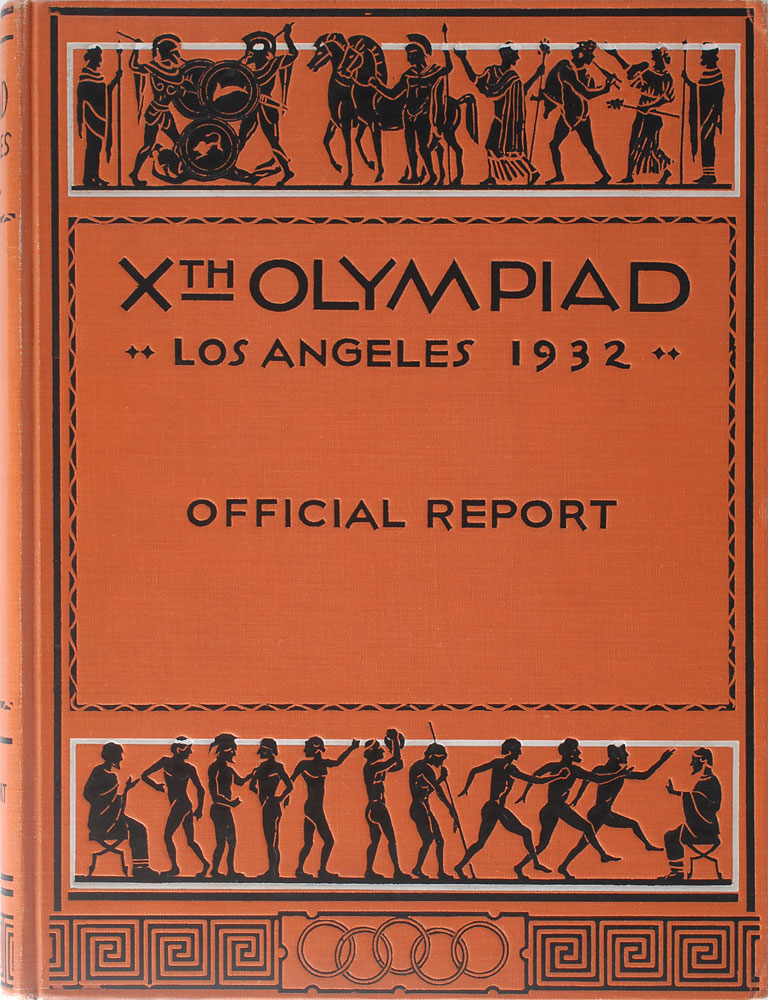 Lot #3024 Los Angeles 1932 and London 1948 Official Reports