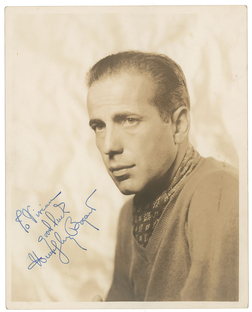 Lot #742 Humphrey Bogart