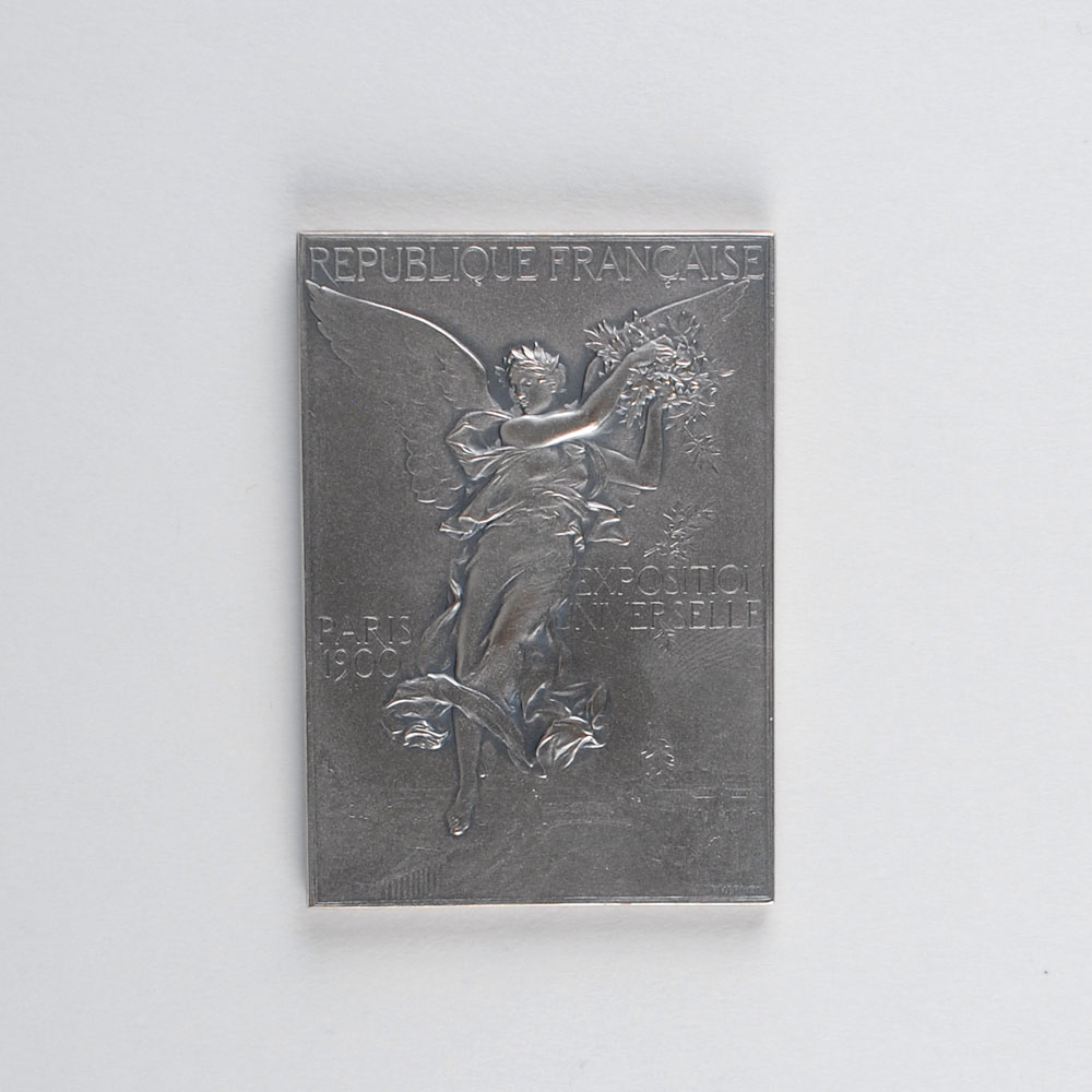 Lot #3002 Paris 1900 Summer Olympics Silvered Bronze Winner’s Medal - Image 1