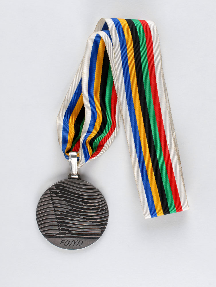 Lot #3051 Grenoble 1968 Winter Olympics Silver Winner’s Medal - Image 2