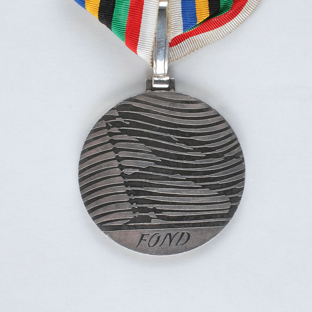 Lot #3051 Grenoble 1968 Winter Olympics Silver Winner’s Medal - Image 3