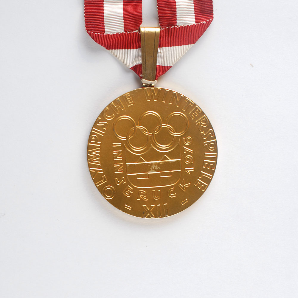 Lot #3064 Innsbruck 1976 Winter Olympics Gold Winner’s Medal