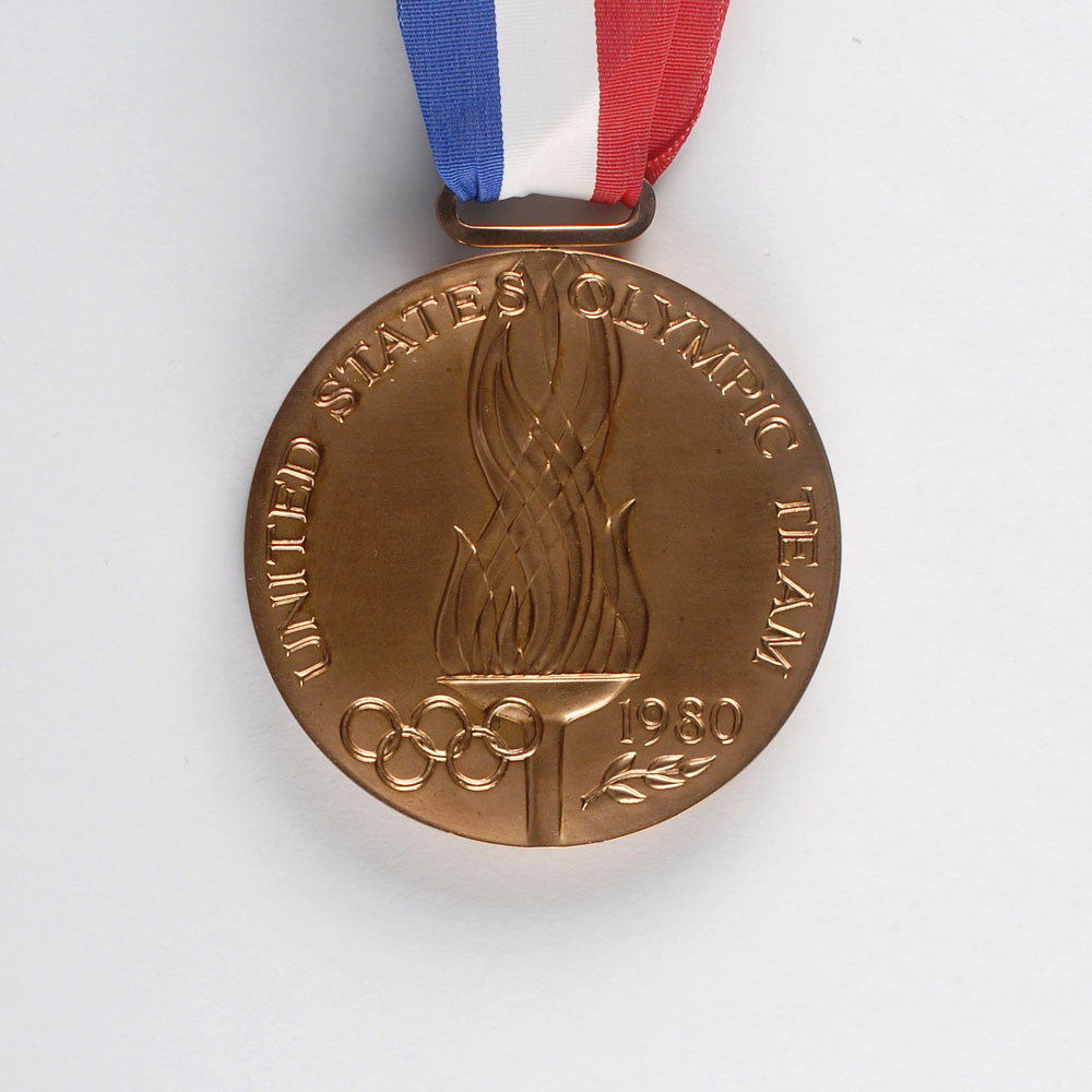 Lot #3072 Moscow 1980 Summer Olympics US Boycott Medal