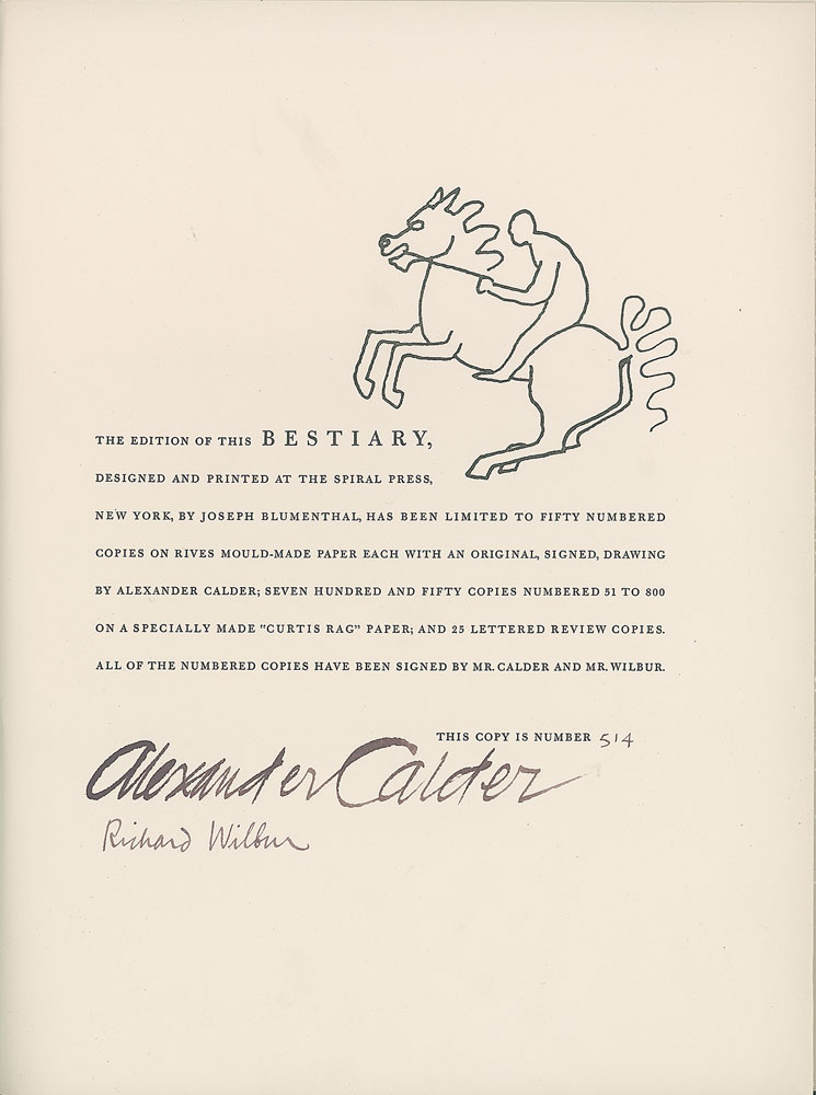 Lot #491 Alexander Calder