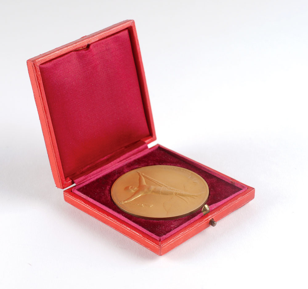 Lot #3013 Chamonix 1924 Winter Olympics Gold Winner’s Medal - Image 3