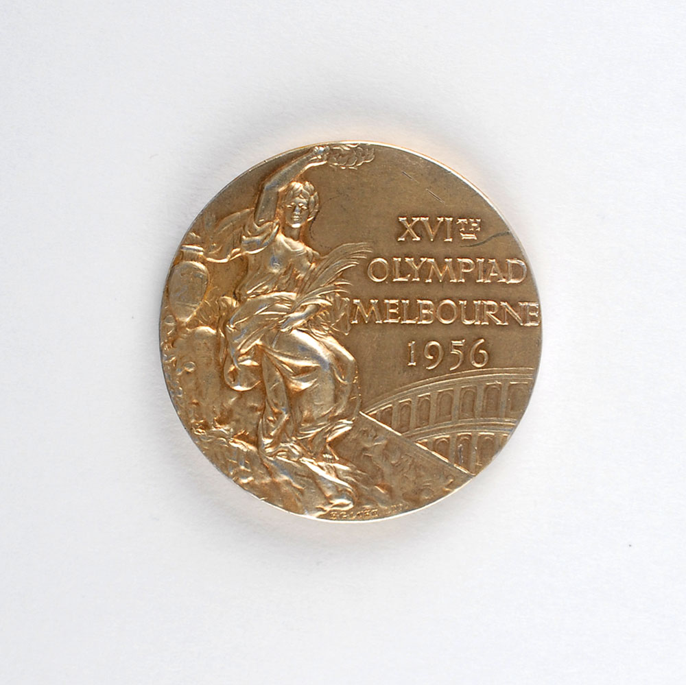Lot #3042 Melbourne 1956 Summer Olympics Gold Winner’s Medal