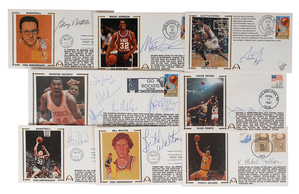 Lot #822 Basketball Legends