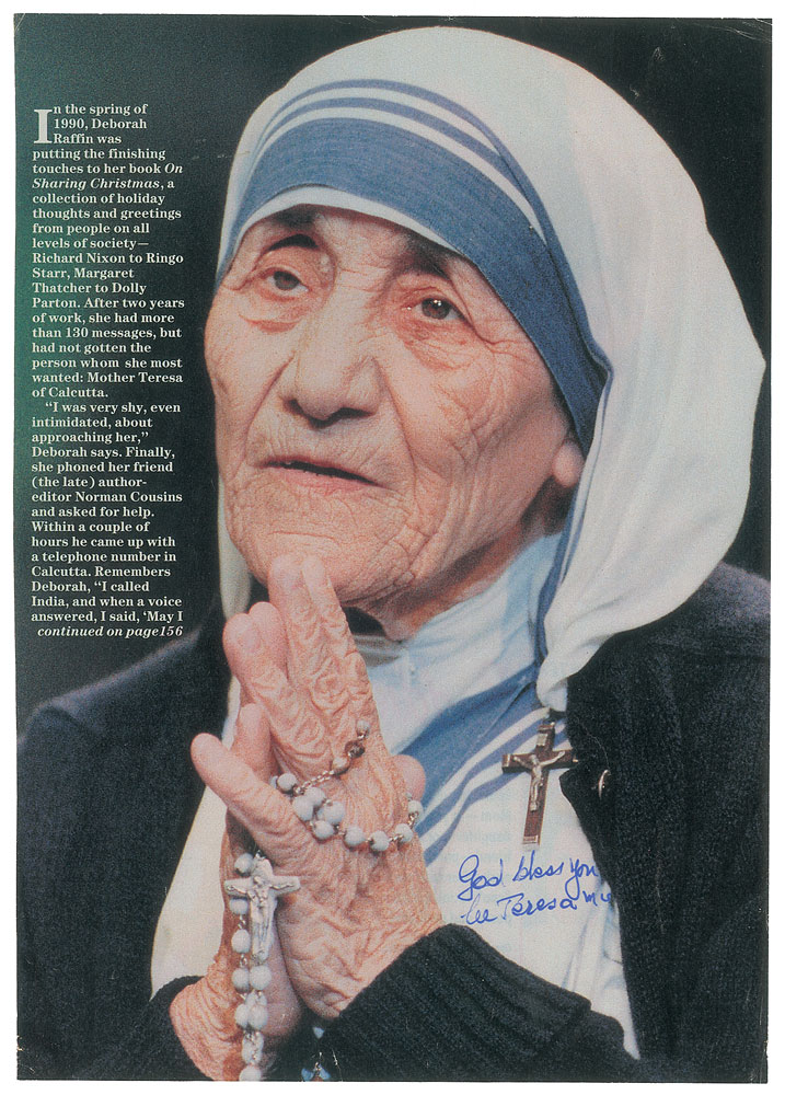 Lot #370 Mother Teresa