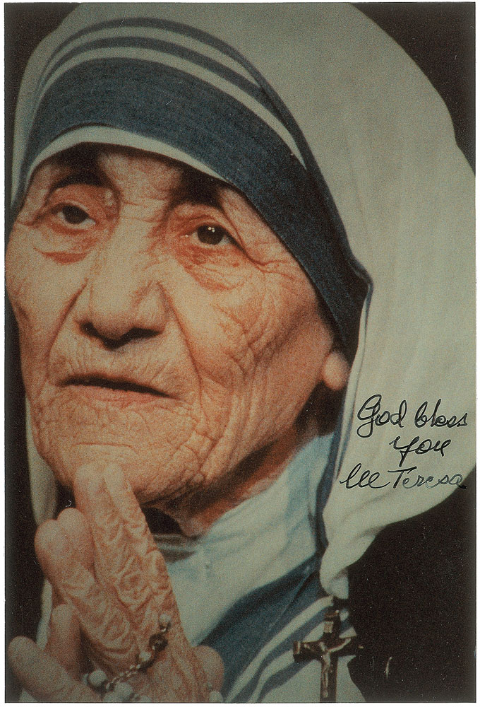 Lot #383 Mother Teresa