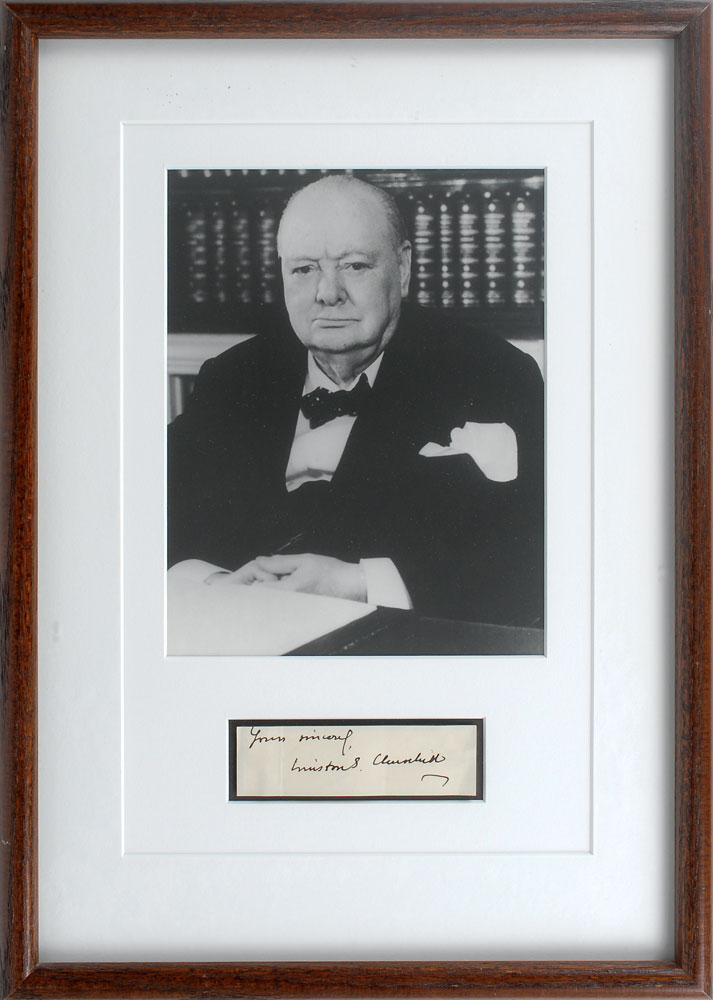 Lot #304 Winston Churchill