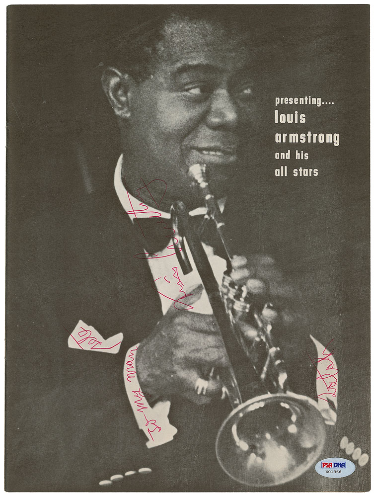 Lot #595 Louis Armstrong