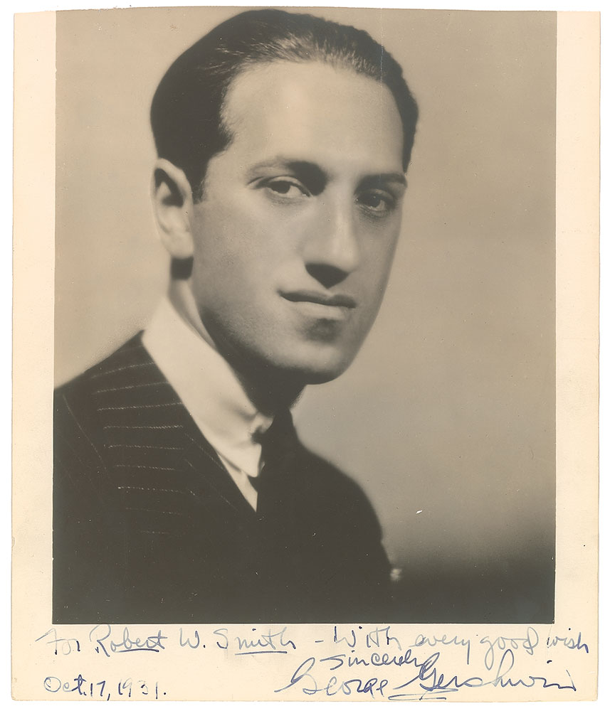 Lot #596 George Gershwin