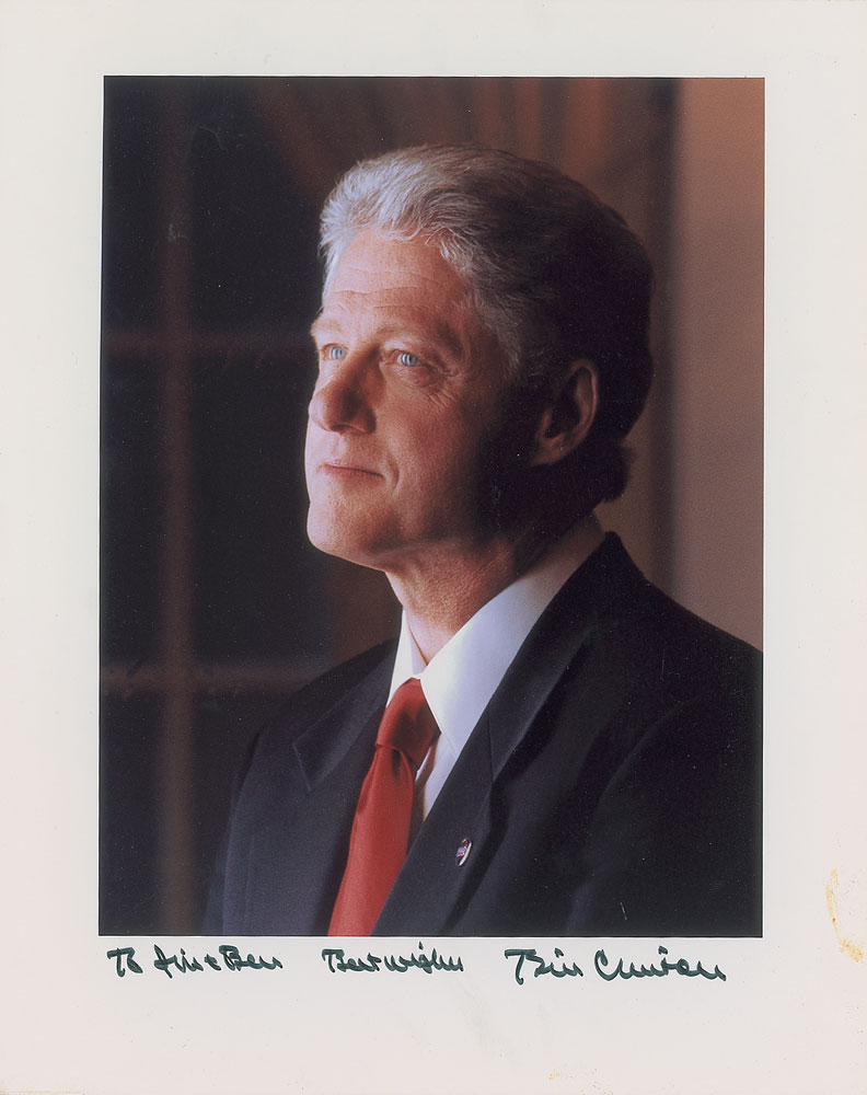 Lot #151 Bill Clinton