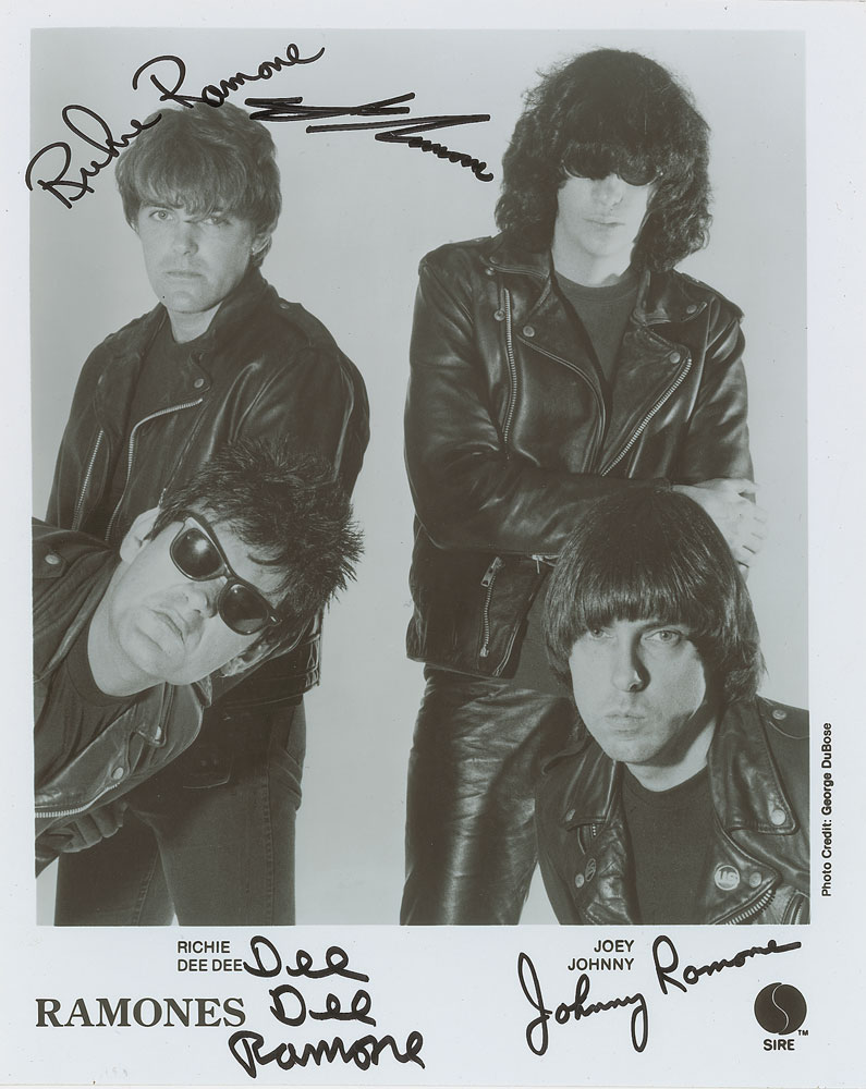 Lot #730 The Ramones