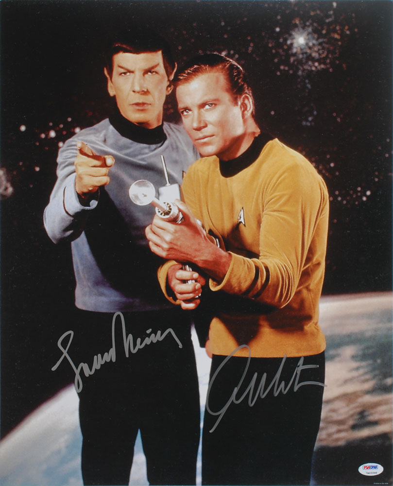 Lot #812 Star Trek: Shatner and Nimoy