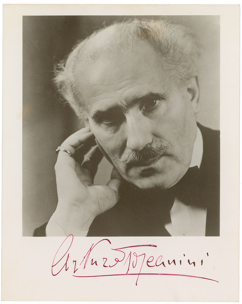 Lot #652 Arturo Toscanini