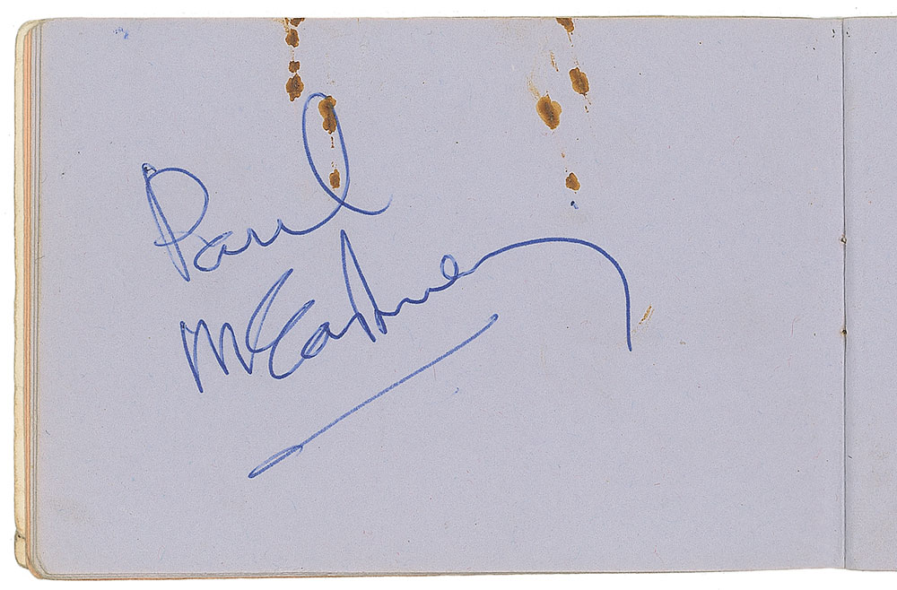 Lot #621 Beatles: Paul McCartney