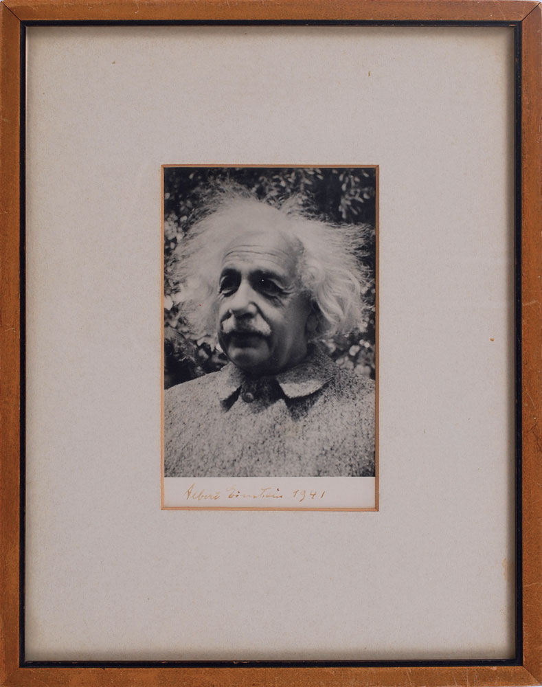 Lot #282 Albert Einstein