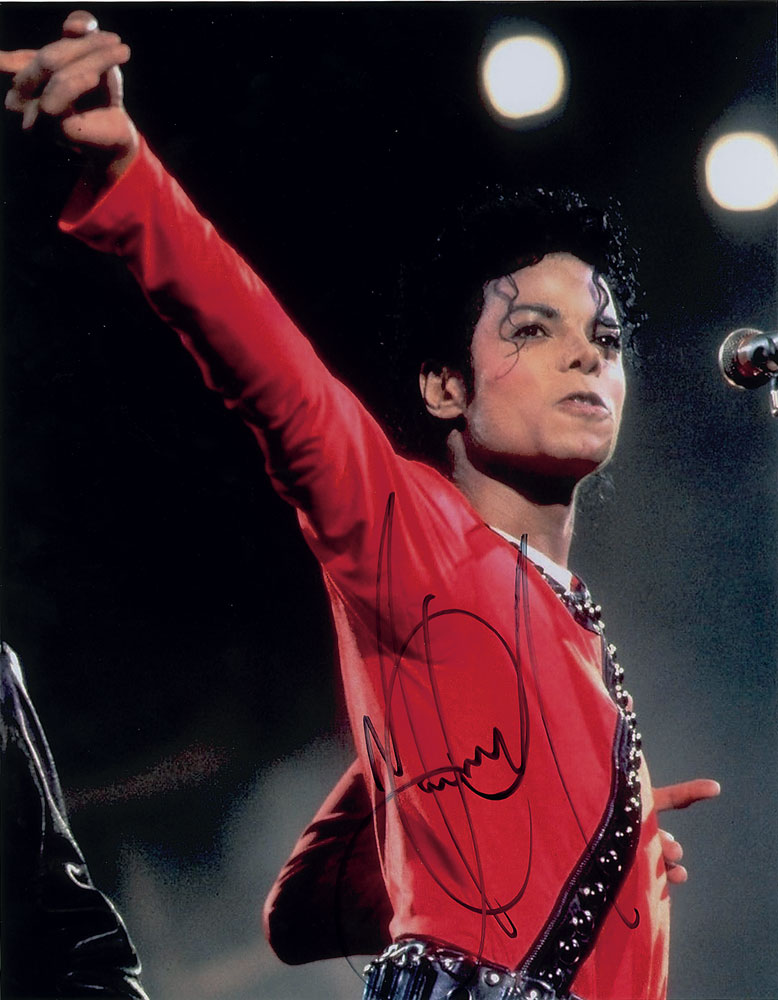 Lot #737 Michael Jackson