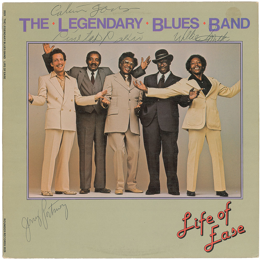 Lot #658  Legendary Blues Band Signed Album