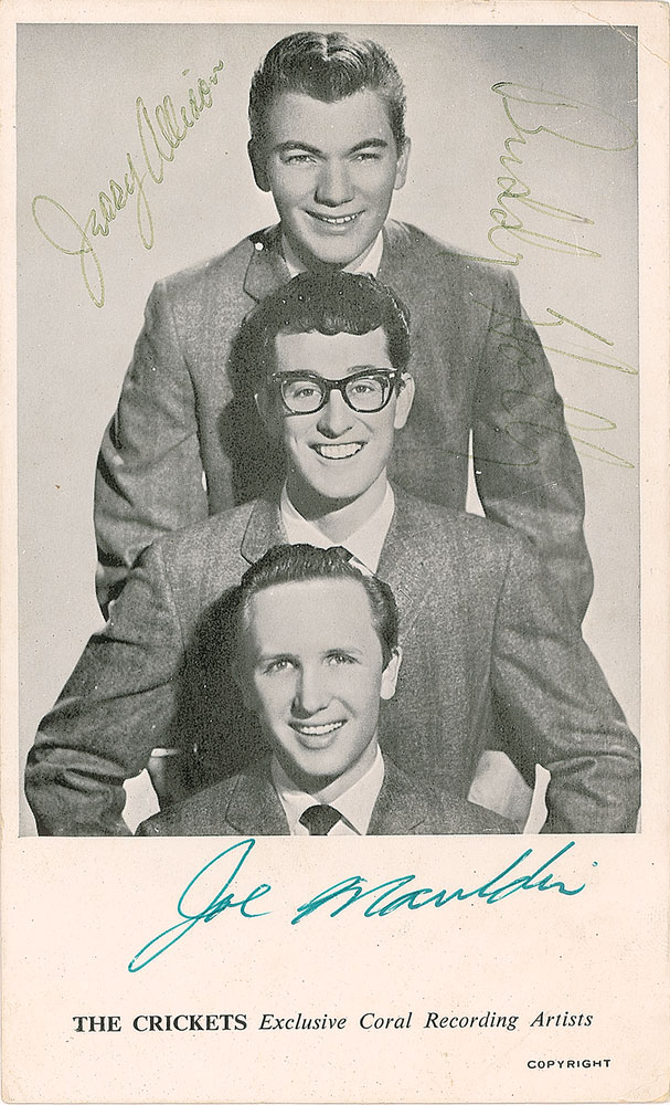 Lot #837 Buddy Holly and the Crickets