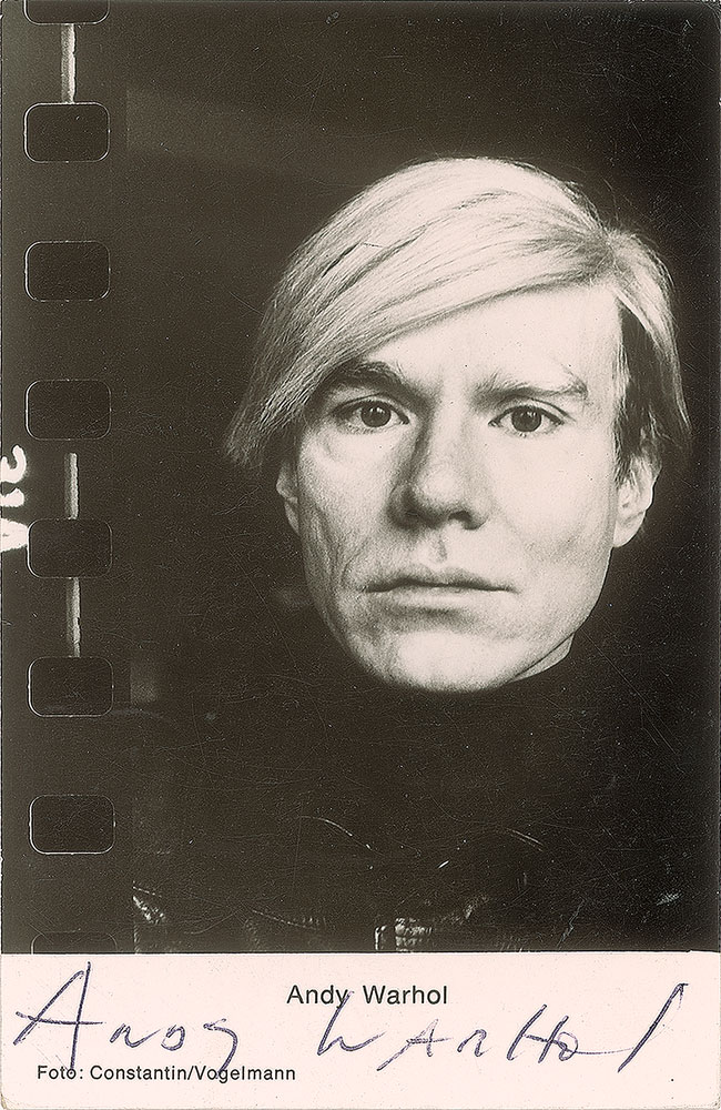 Lot #642 Andy Warhol