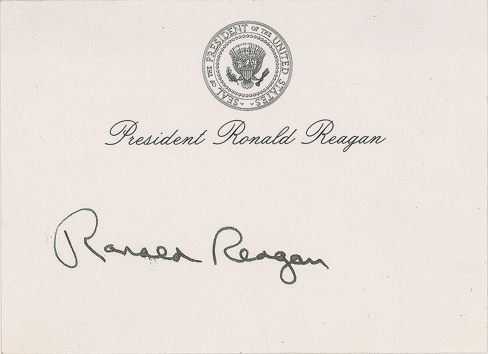 Lot #149 Ronald Reagan