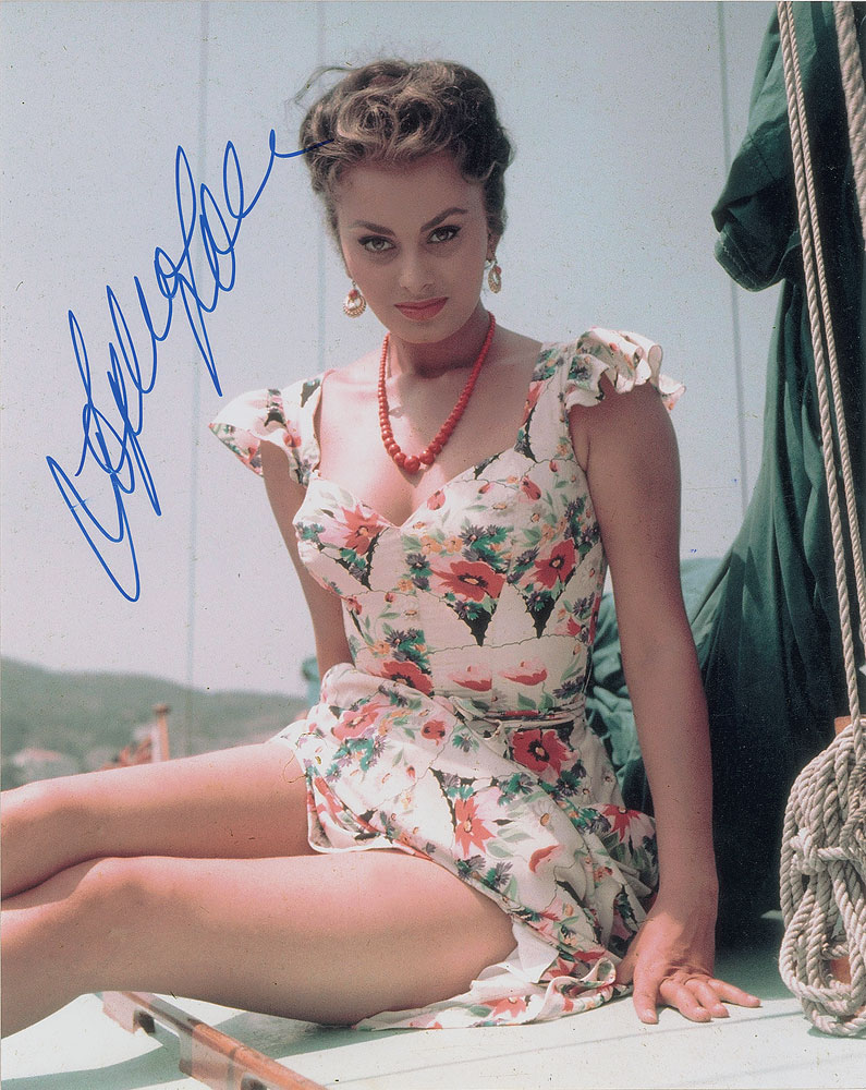 Lot #1001 Sophia Loren