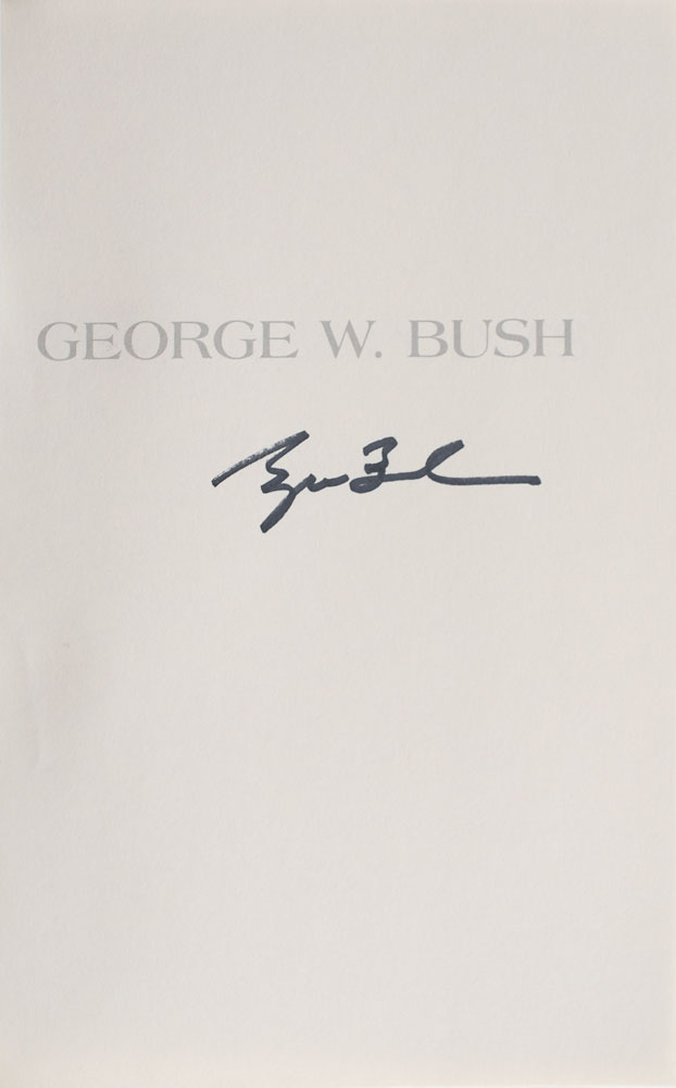 Lot #227 George W. Bush