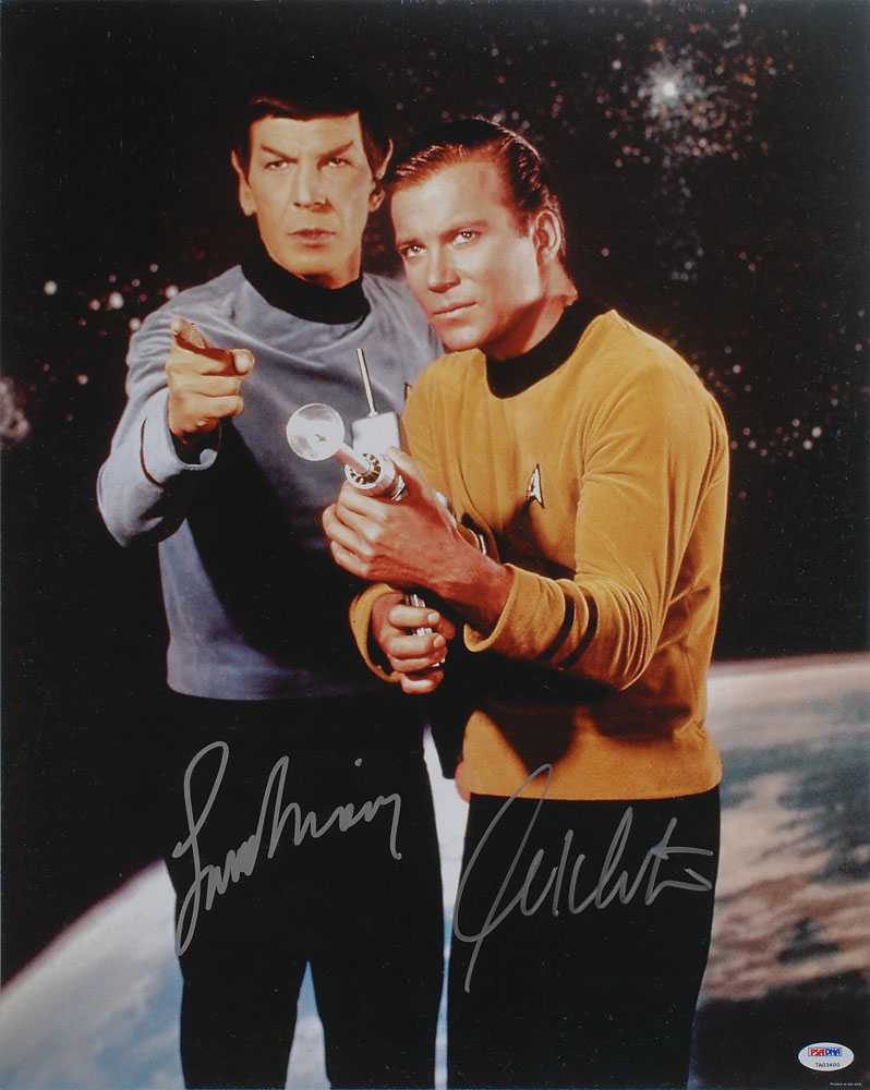 Lot #1014 Star Trek: Shatner and Nimoy