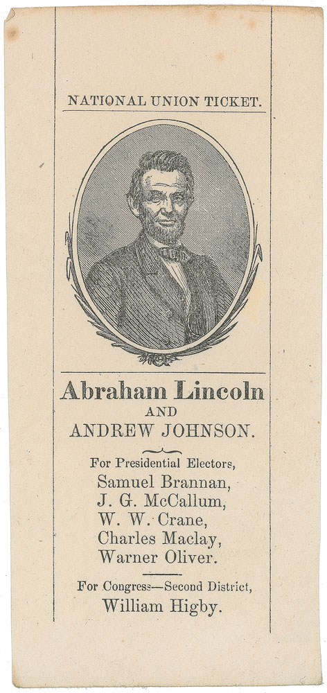 Lot #54 Abraham Lincoln