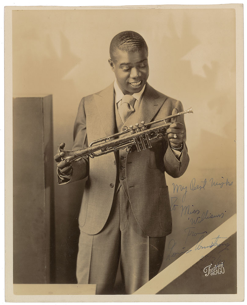 Lot #591 Louis Armstrong