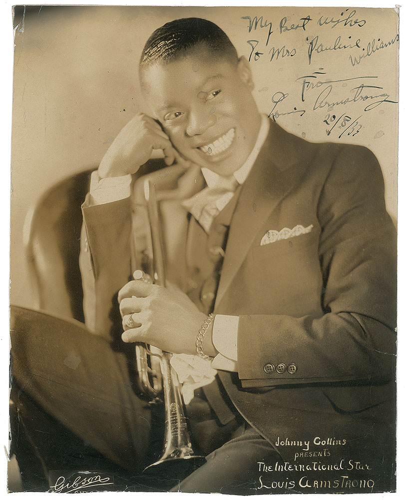 Lot #663 Louis Armstrong
