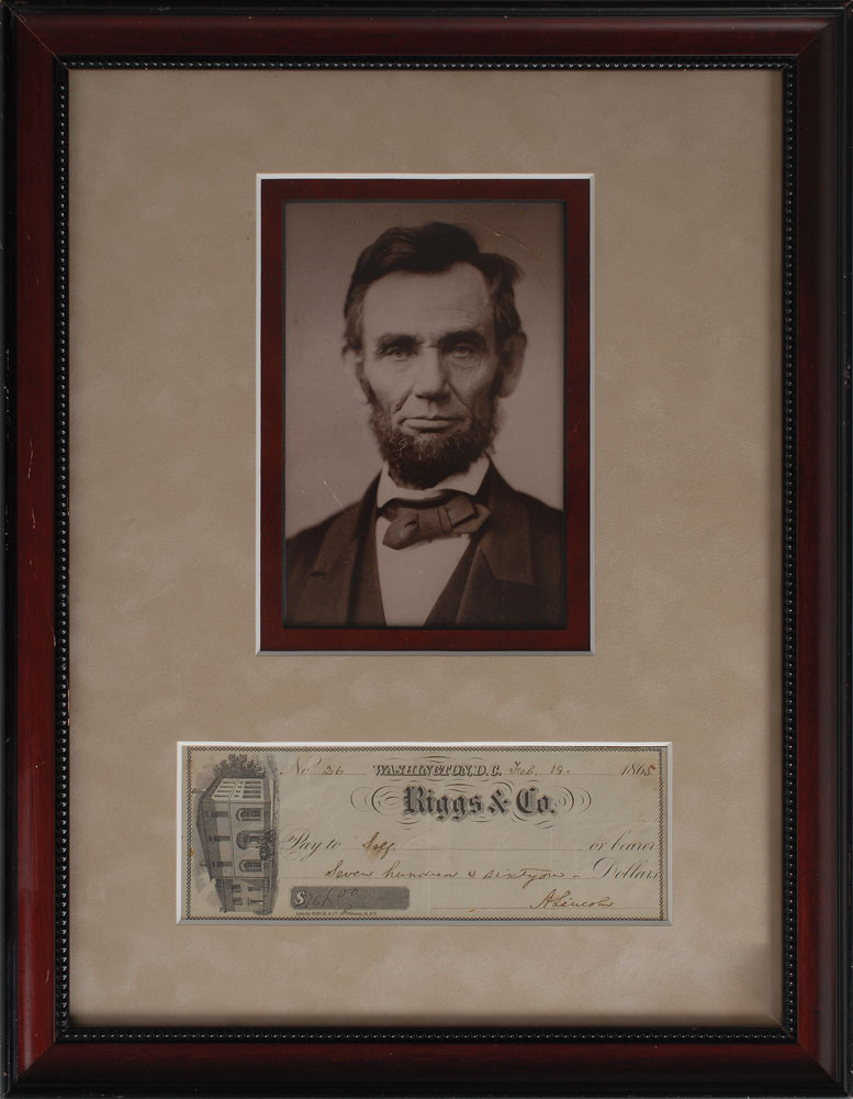 Lot #49 Abraham Lincoln
