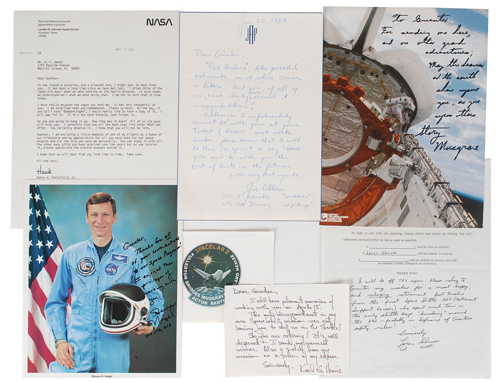 Lot #6125 Space Shuttle and Spacelab Collection of