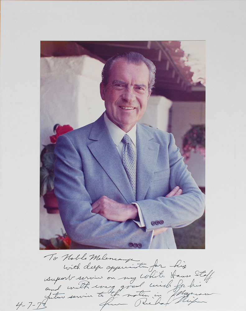 Lot #121 Richard Nixon