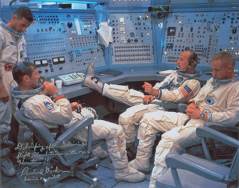 Lot #6199 Gemini 11: Richard Gordon Oversized