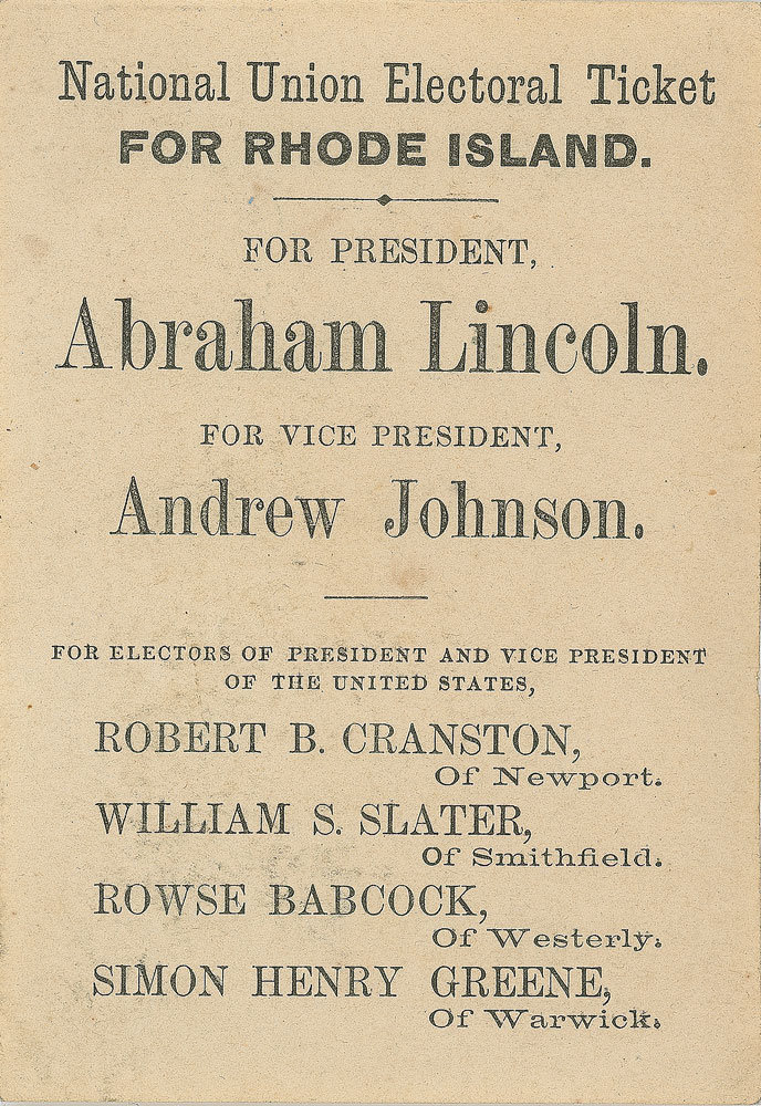 Lot #148 Abraham Lincoln