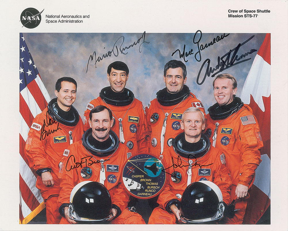 Lot #6679 Space Shuttle Crew Signed Photographs