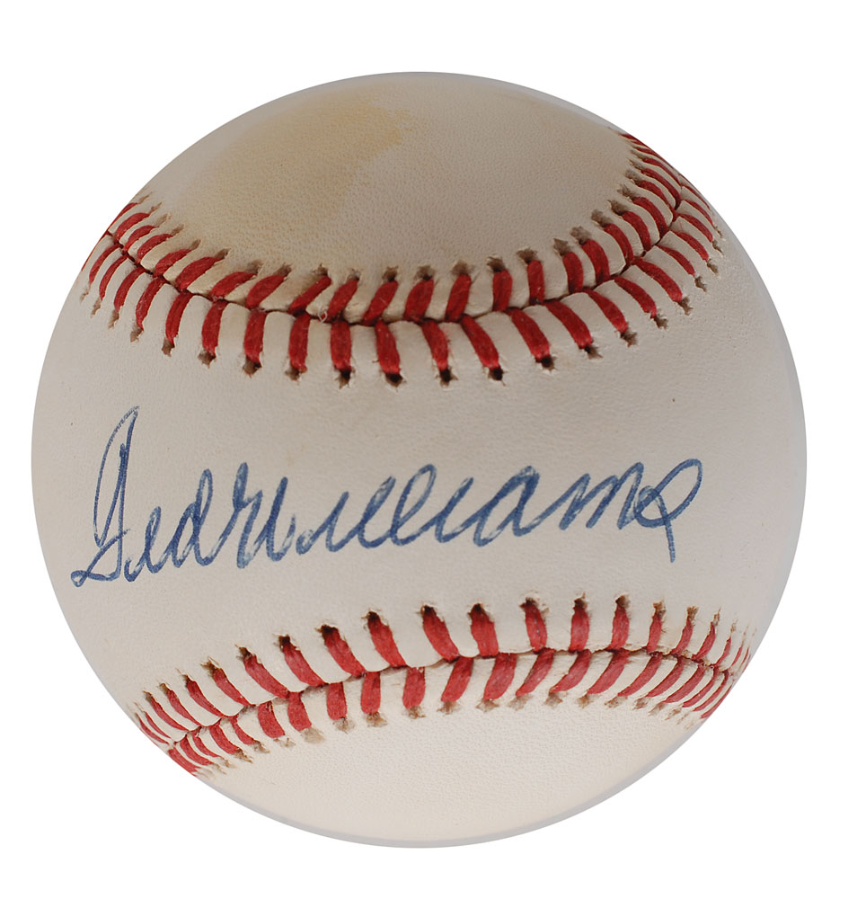 Lot #819 Ted Williams