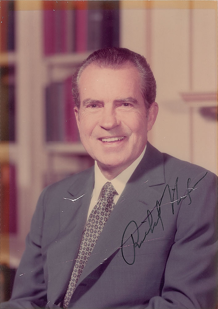 Lot #113 Richard Nixon