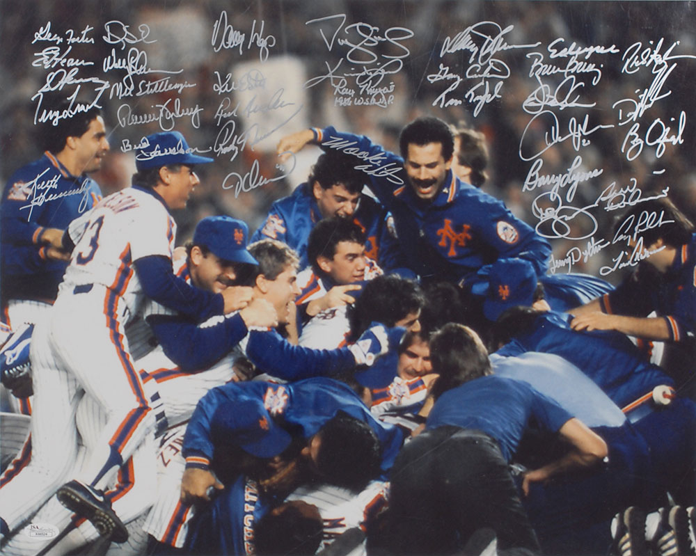 Lot #857 NY Mets: 1986