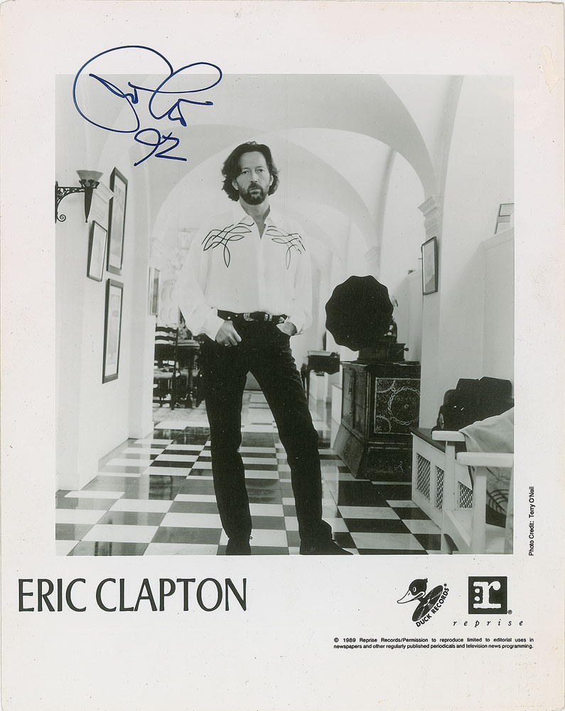 Lot #717 Eric Clapton