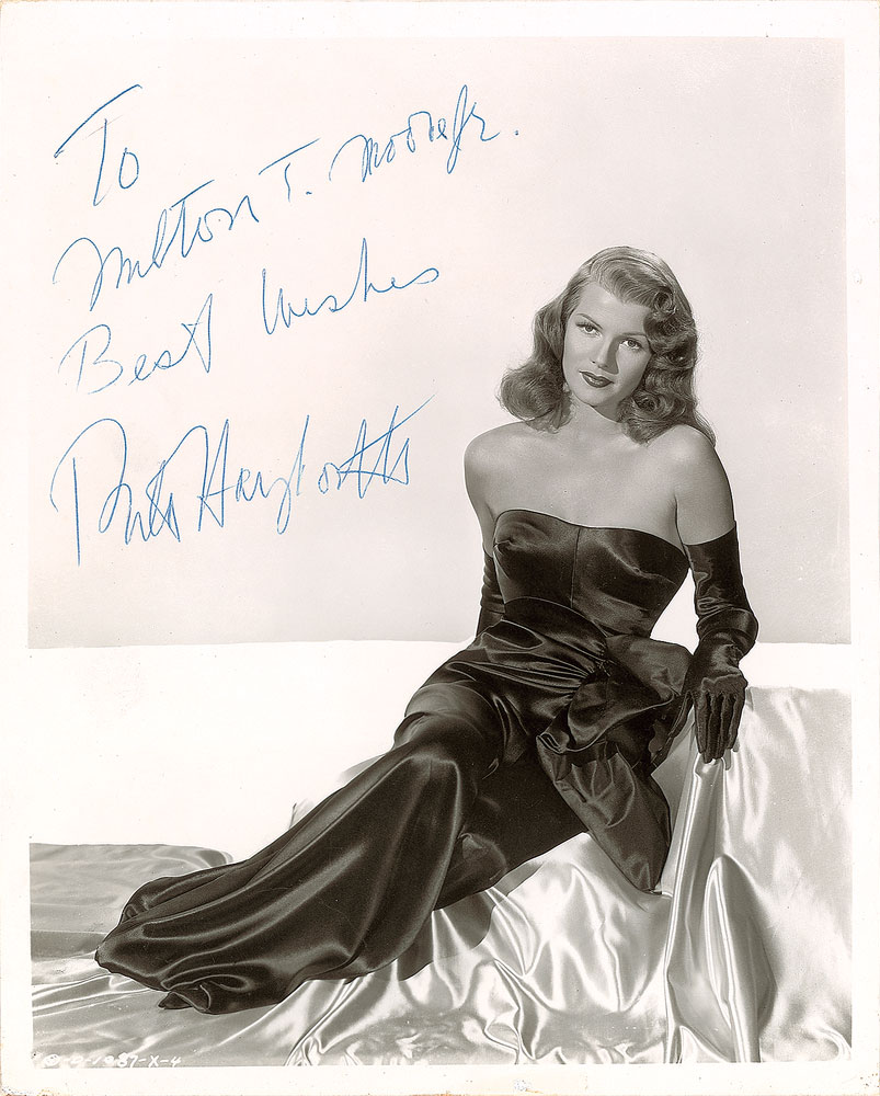 Lot #762 Rita Hayworth